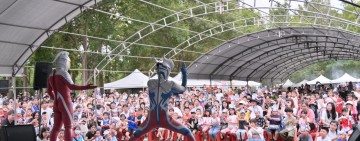 吉安國慶連假超人力霸王見面會場面空前盛大 游淑貞陪親子同樂結合公益傳遞幸福力量